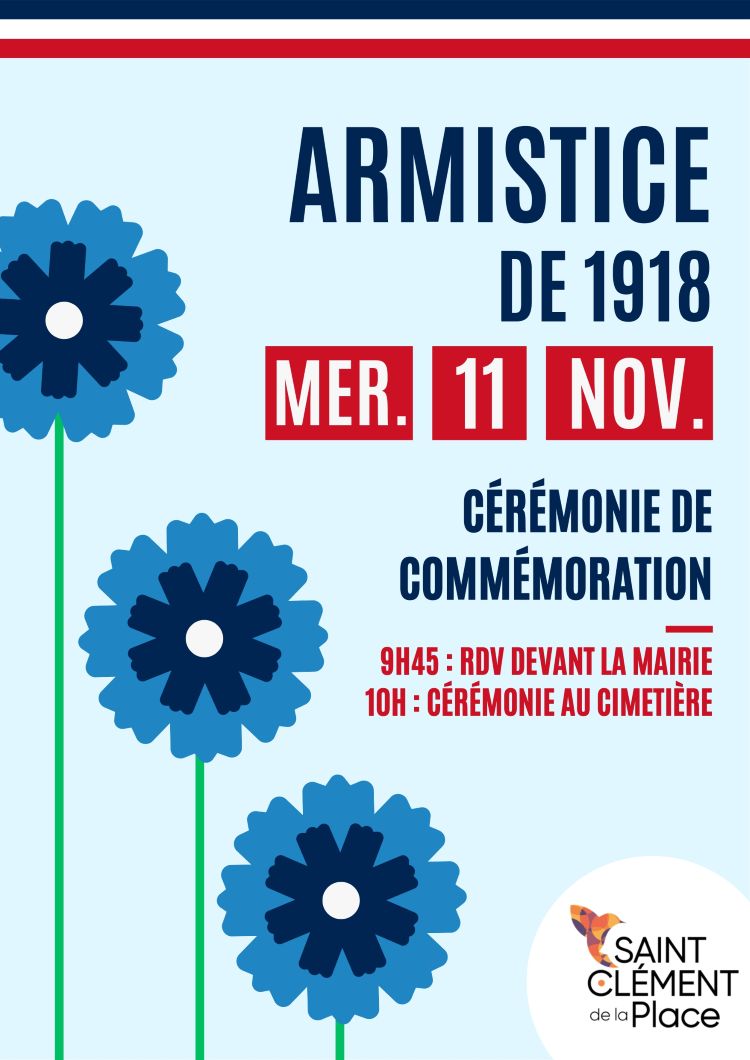 Commémoration du 11 novembre 1918